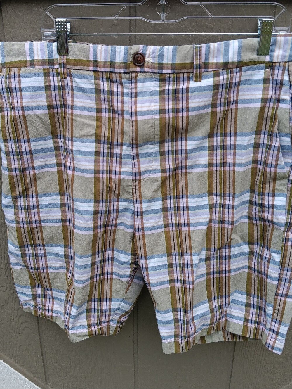 Vineyard Vines Men's Plaid Cotton Shorts Size 36